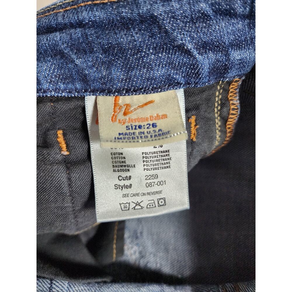 Citizens of Humanity Dunaway Low Waist Full Leg Flare Jeans Blue 087-001 Sz 26 - Picture 7 of 10